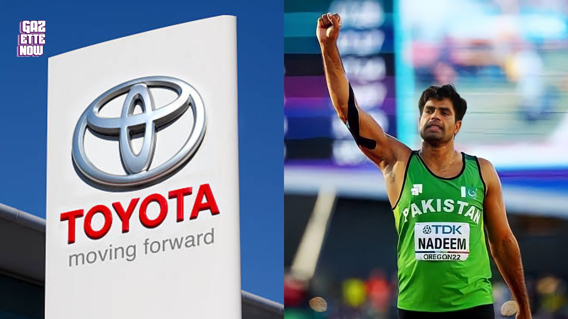 Toyota Pakistan Teams Up With Arshad Nadeem For Paris Olympics 2024